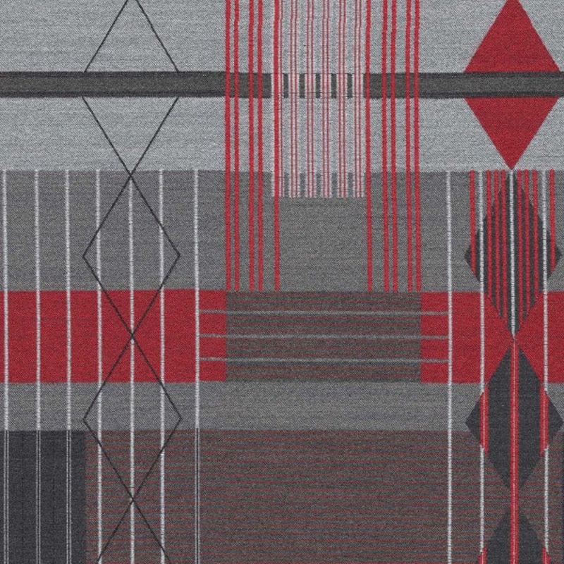 Designtex Plexus Garnet Red Upholstery Fabric