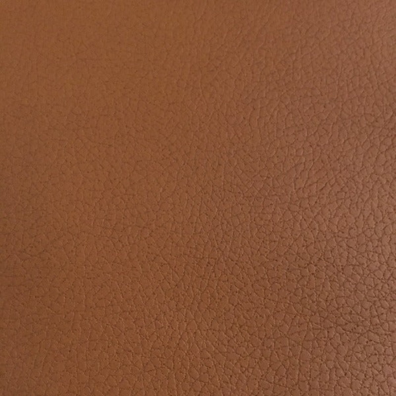 Remnant of Ultraleather Brisa Aztec Orange Upholstery Vinyl