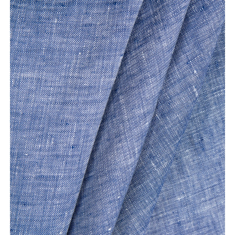 120" New Indigo Sarasota Linen Fabric