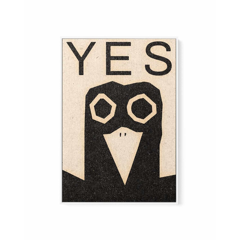 Yea Bird by David Schmitt | Framed Canvas Art Print