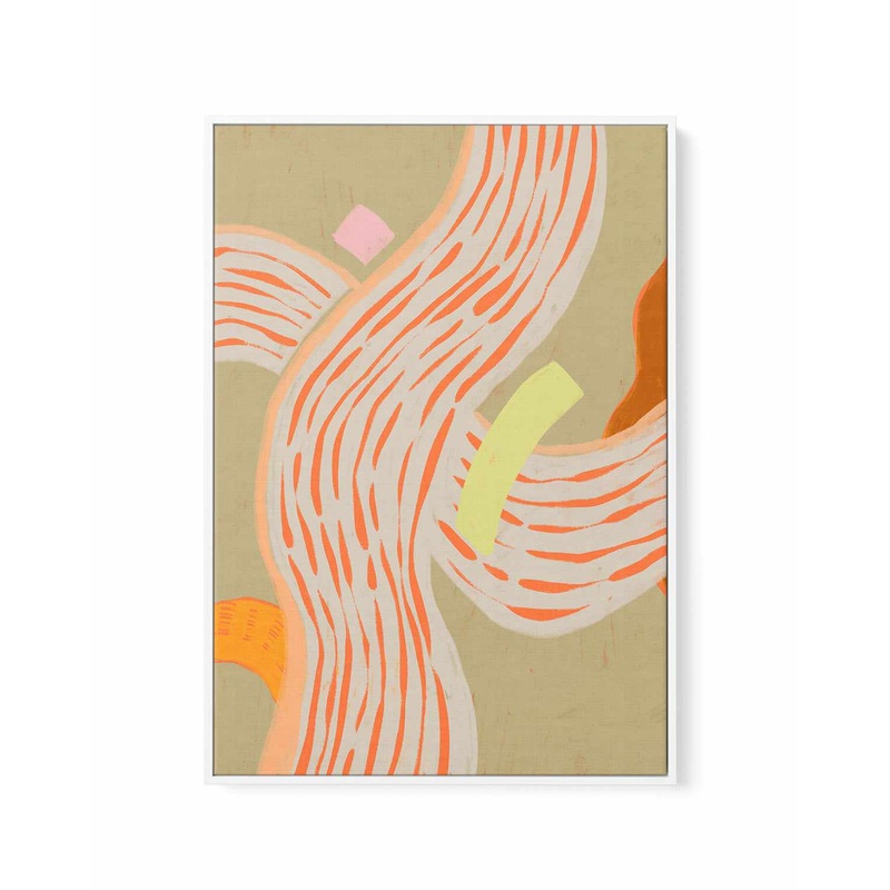 Autumn Landscape by Arty Guava | Framed Canvas Art Print