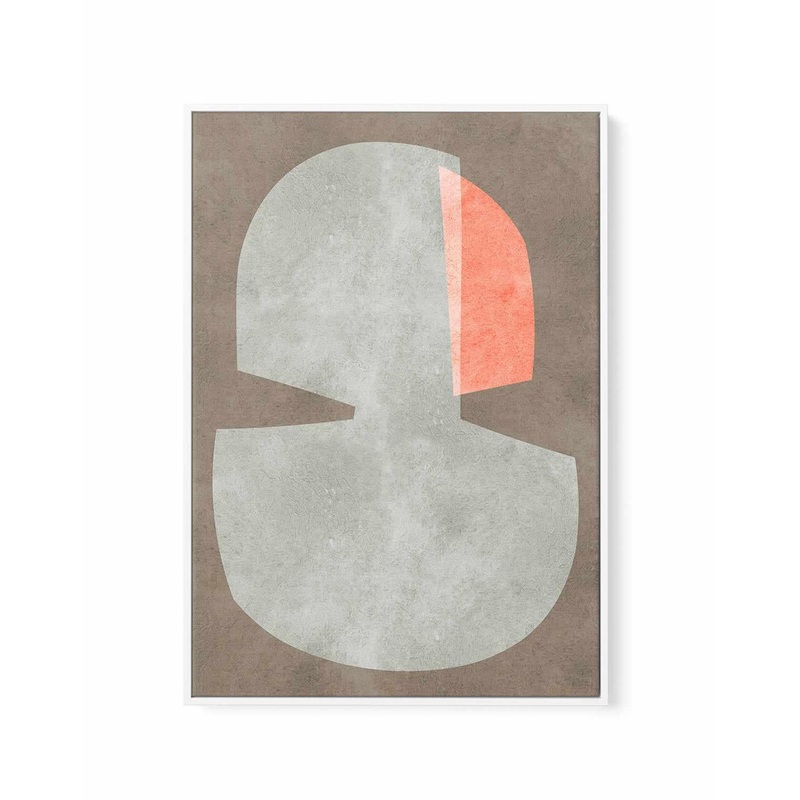 Abstract and Contemporary 3 | Framed Canvas Art Print