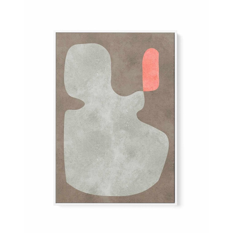 Abstract and Contemporary 4 | Framed Canvas Art Print