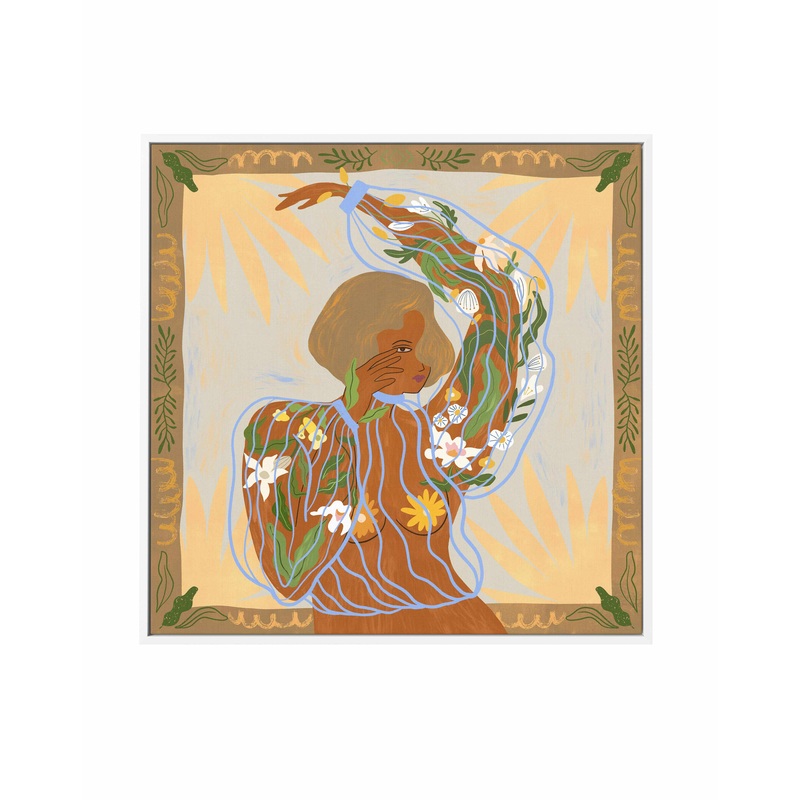 You Time by Arty Guava | Framed Canvas Art Print