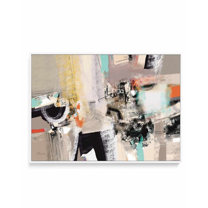 Abstract Industrial I by Maurizio Piovan | Framed Canvas Art Print