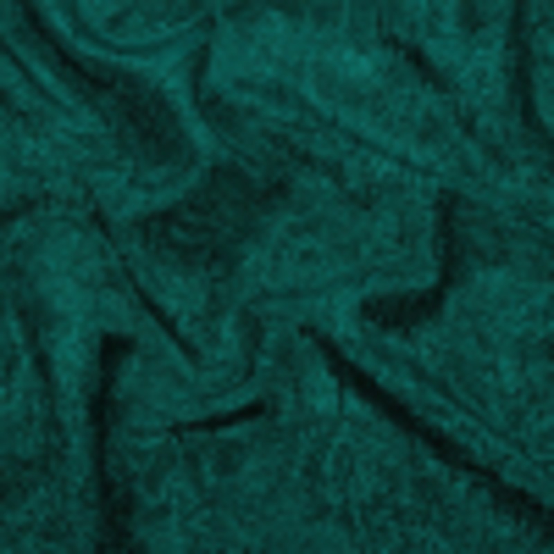 Astrolabe Metallic Teal Crinkled Luxury Brocade with Black Backing