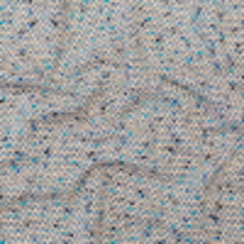 Beige, Blue and White Blended Wool Tweed