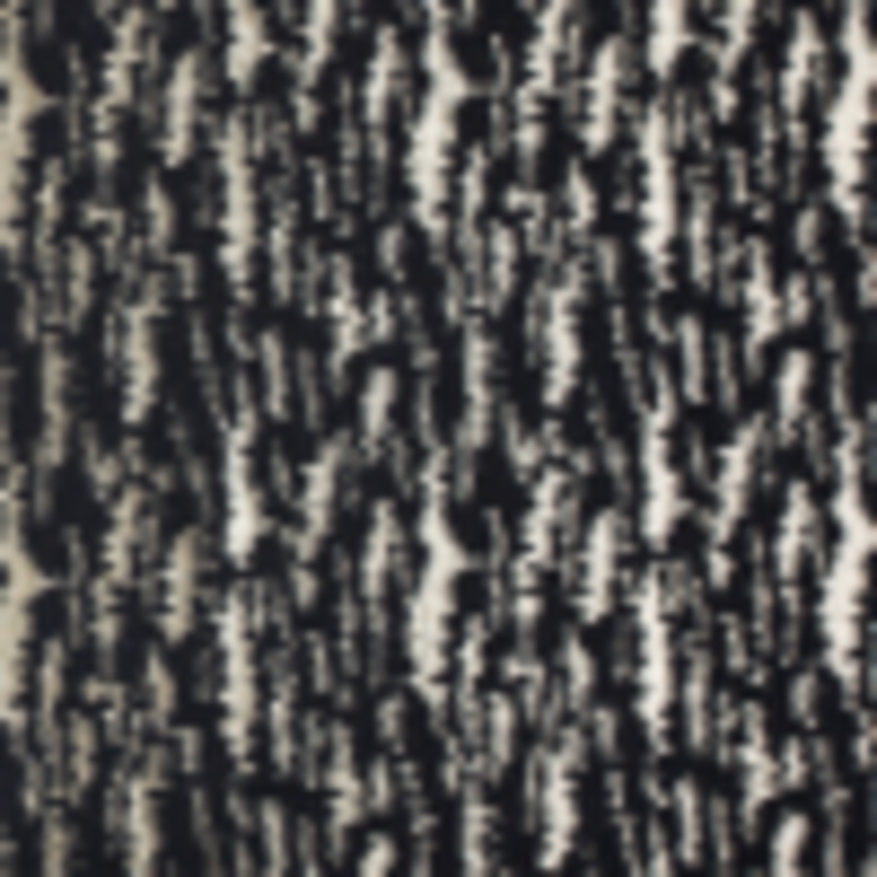 Black and Metallic Gold Ikat Brocade