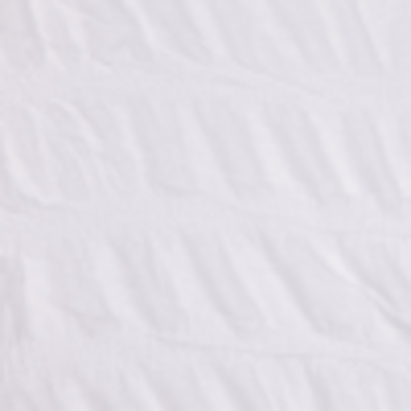 White "Ruched" Cotton-Lycra Jersey