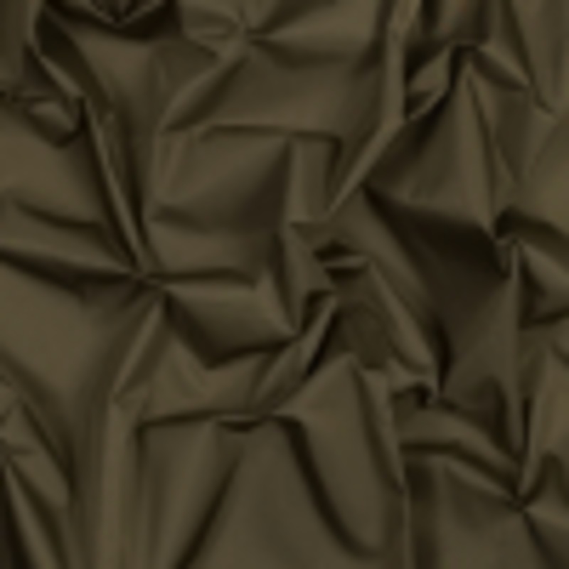 Water-Resistant Polyester Twill - Brown Olive - Fisher Collection