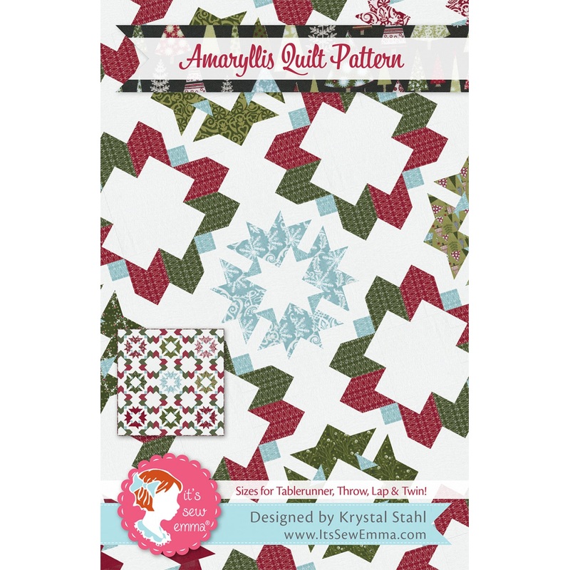 Amaryllis Quilt Pattern # ISE-257 - Special Order