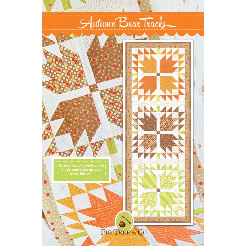 Autumn Bear Tracks # FTQ1876 - Special Order