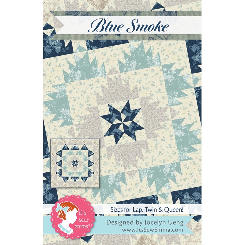 Blue Smoke Quilt Pattern # ISE-250 - Special Order
