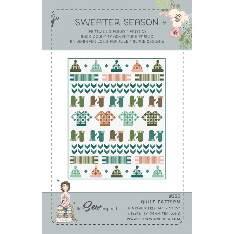 Sweater Season Quilt Pattern # BSI250 - Special Order
