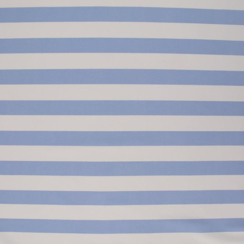Bathing Suit Print - Stripes - Baby blue