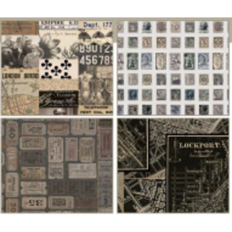 PREORDER: Eclectic Elements Palette, Charcoal Fat Quarter Bundle