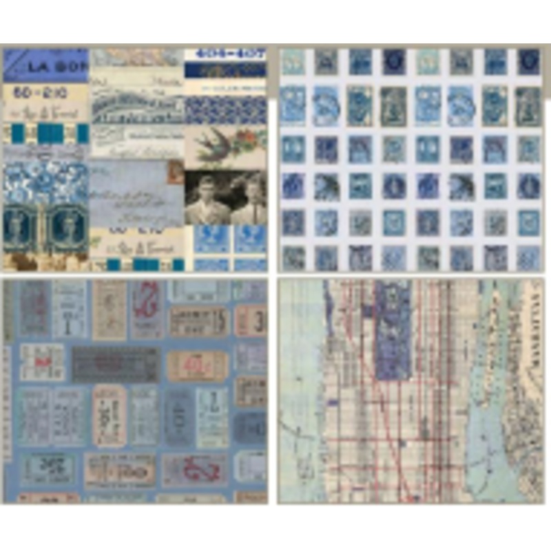 PREORDER: Eclectic Elements Palette, Indigo Fat Quarter Bundle