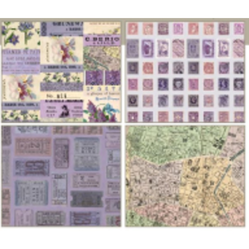 PREORDER: Eclectic Elements Palette, Purple Fat Quarter Bundle