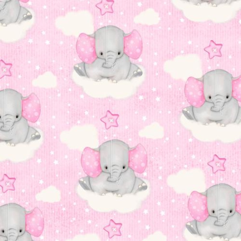 AEN Comfy Flannel - 0956-22 Pink - Cotton Flannel Fabric