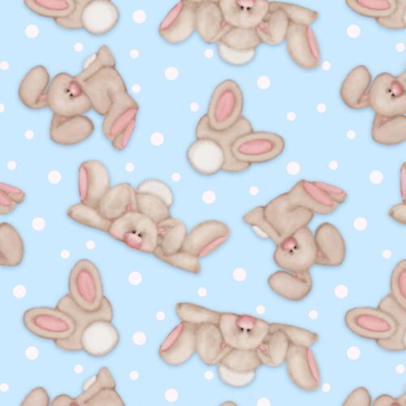 AEN Comfy Flannel - 0961-11 Blue - Cotton Flannel Fabric