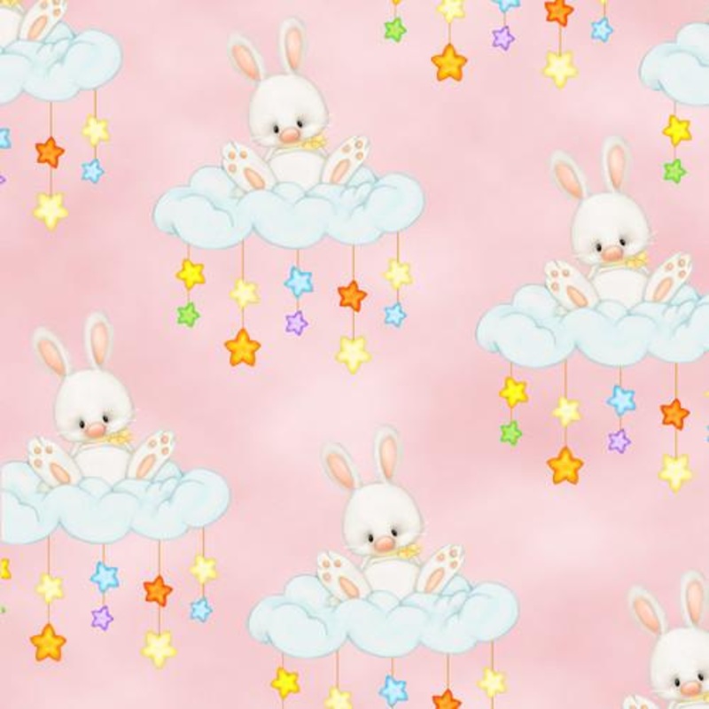 AEN Comfy Flannel - 0962-22 Pink - Cotton Flannel Fabric