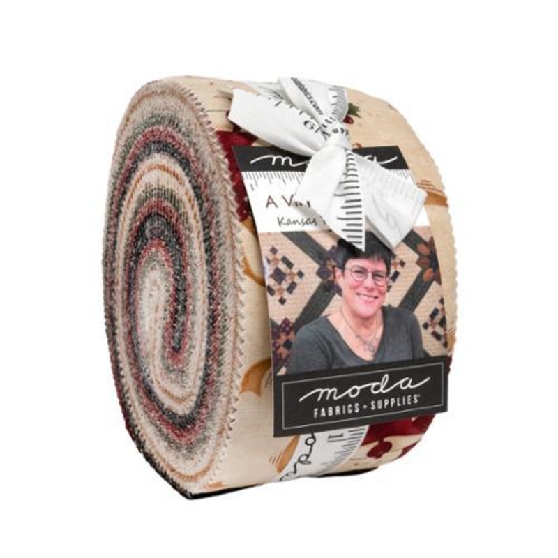 MODA A Vintage Christmas Jelly Roll - 9780JR - Precut