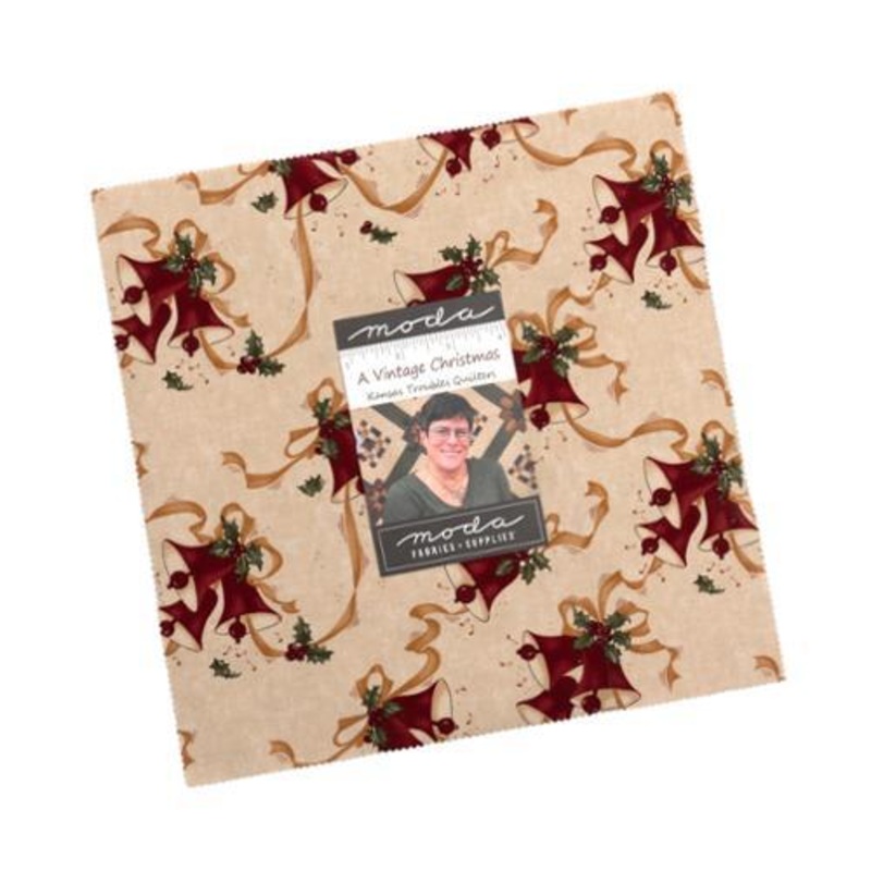 MODA A Vintage Christmas Layer Cake - 9780LC - Precut